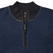 FX Fusion Birdseye 1/4 Zip Sweater 2 Colours Navy, Crimson - Big